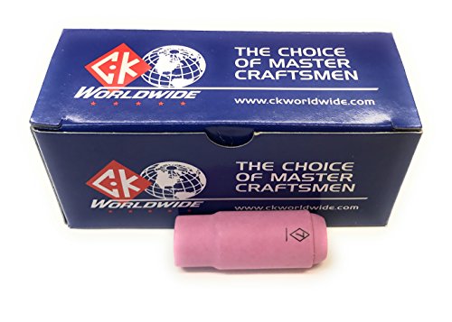 Weldmark By CK Worldwide Alumina Nozzle For Standard Collet Body Torch # 17,18,26 PK = 10 (10N47 - #7-7/16")