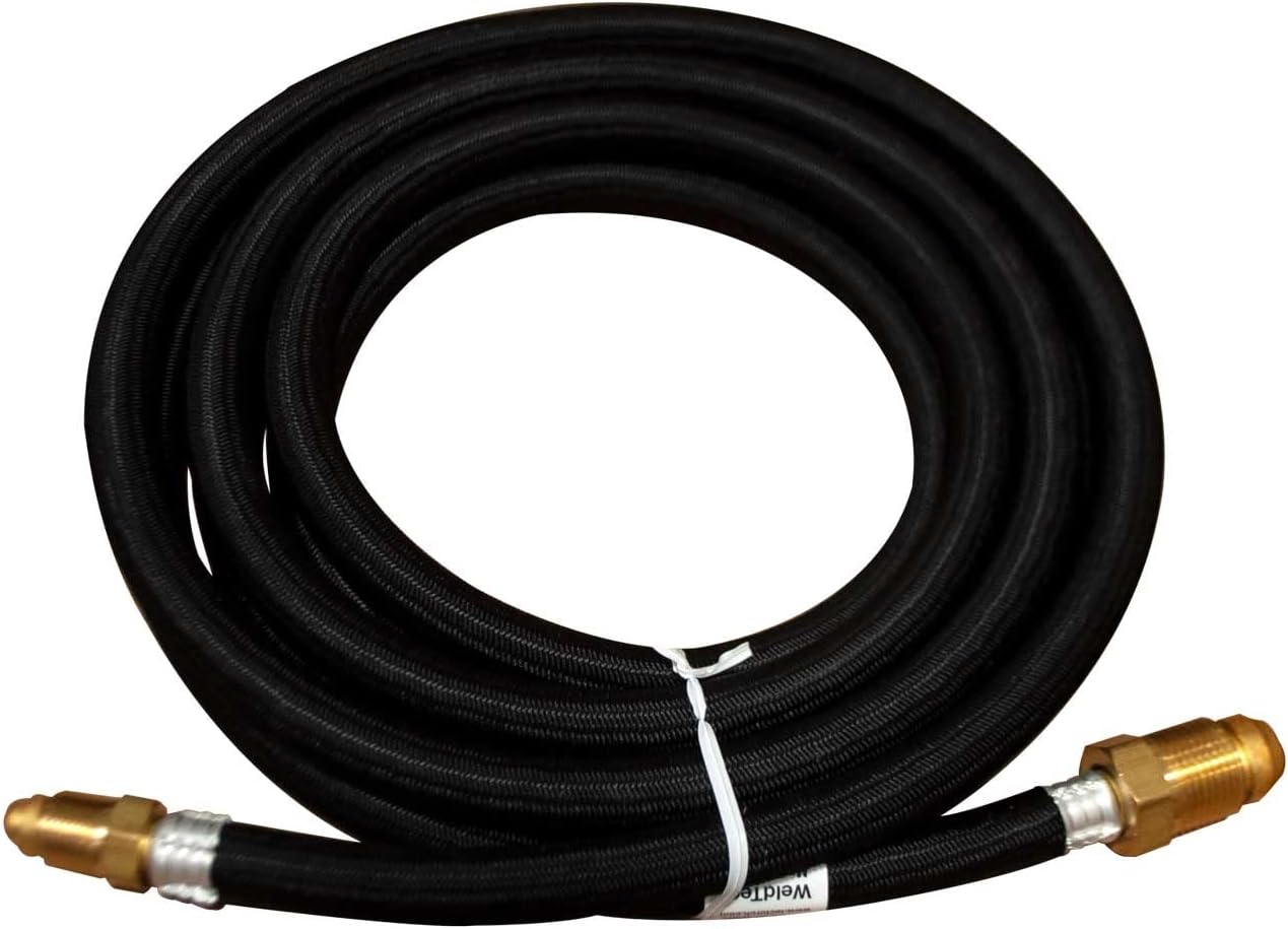 Weldtec 46V28SFT Power Cable, 12.5 ft. Superflex, Braided Rubber, Twister, Package of (10)