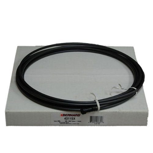 Bernard 43115X Teflon liner for aluminum wire, 15 feet long, suitable for 200/300 Amp applications, .035-3/64 inch.