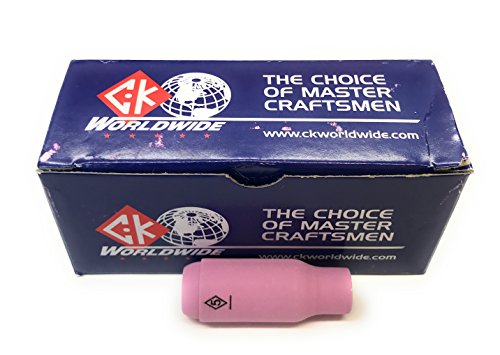 Weldmark CK Worldwide 10N49 #5 Alumina TIG Nozzle 5/16" 17 18 26 10 Pack