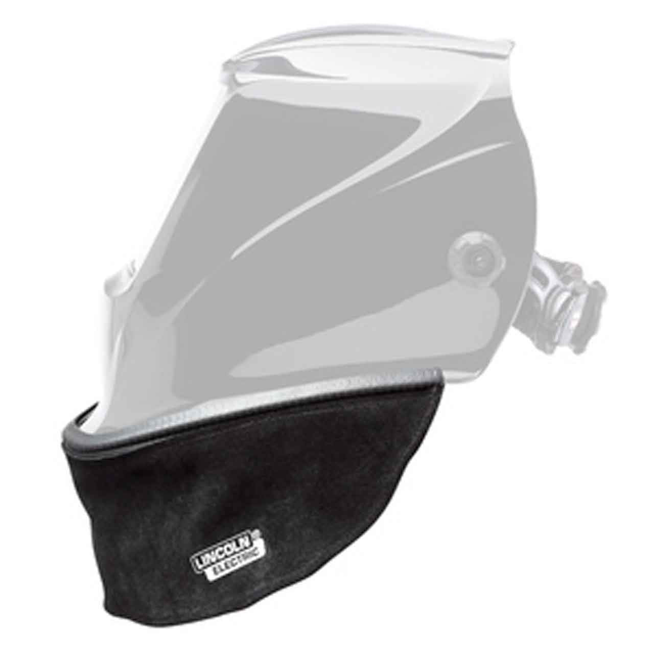 Lincoln Electric KP3729-1, Split Leather Helmet Bib with Press Fit Seal