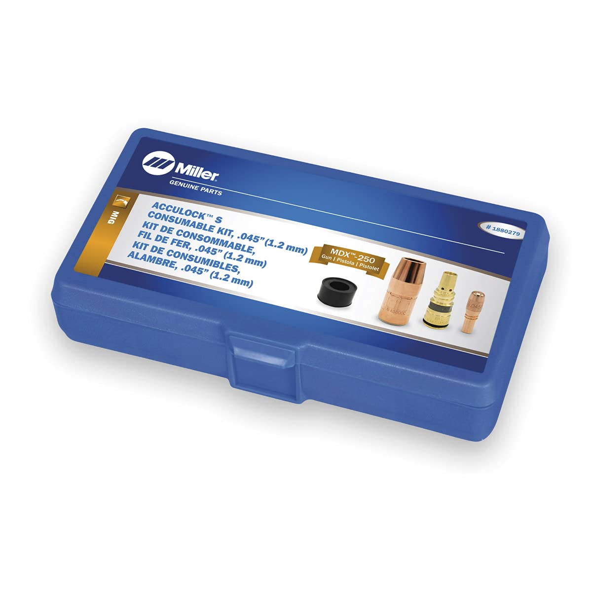 Miller 1880279 AccuLock™ S Consumables Kit, .045" (1.2mm) wire