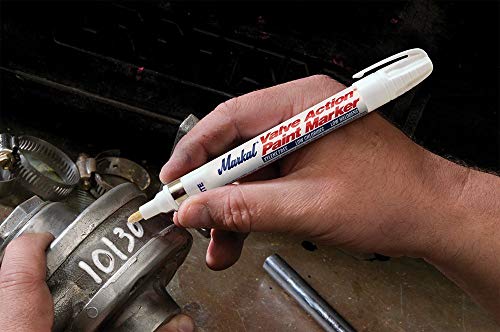 Markal 96823, Valve Action Black Paint Marker, Pack of (1)