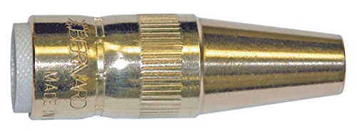 Bernard NST-3818B Centerfire Nozzle with 1/8" Tip Recess for Consistent Welding, Ideal Centerfire Welding Nozzle for Efficiency