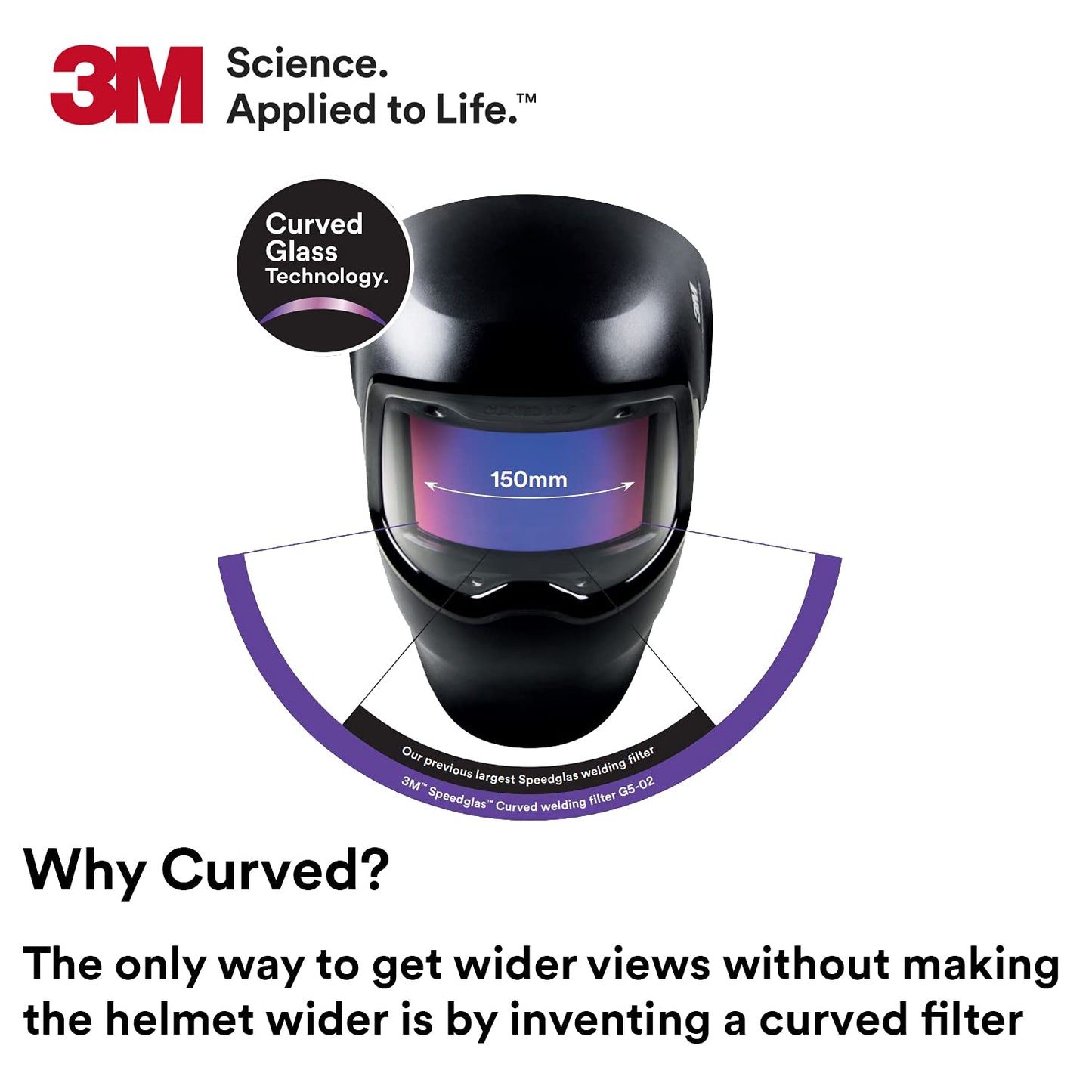 Close-up of 3M Speedglas G5-02, highlighting the adjustable arc detection sensitivity and delay function for optimal welding performance.
