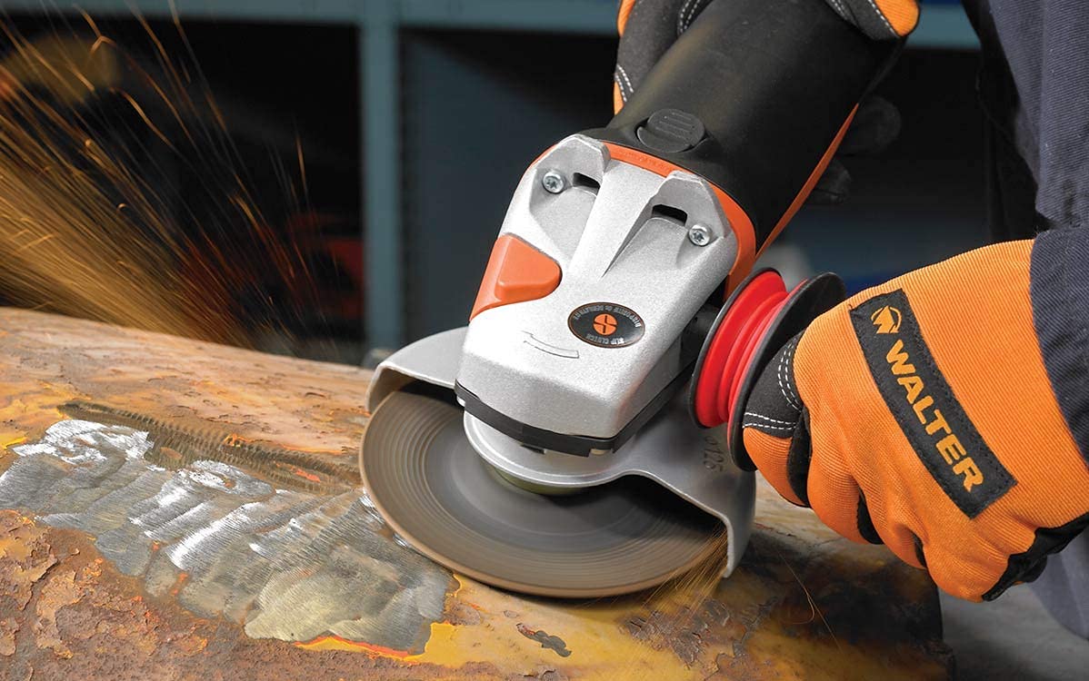 Walter 15L863 FLEXCUT Grinding Wheel showcasing its flexible design for optimal performance on metallic surfaces.