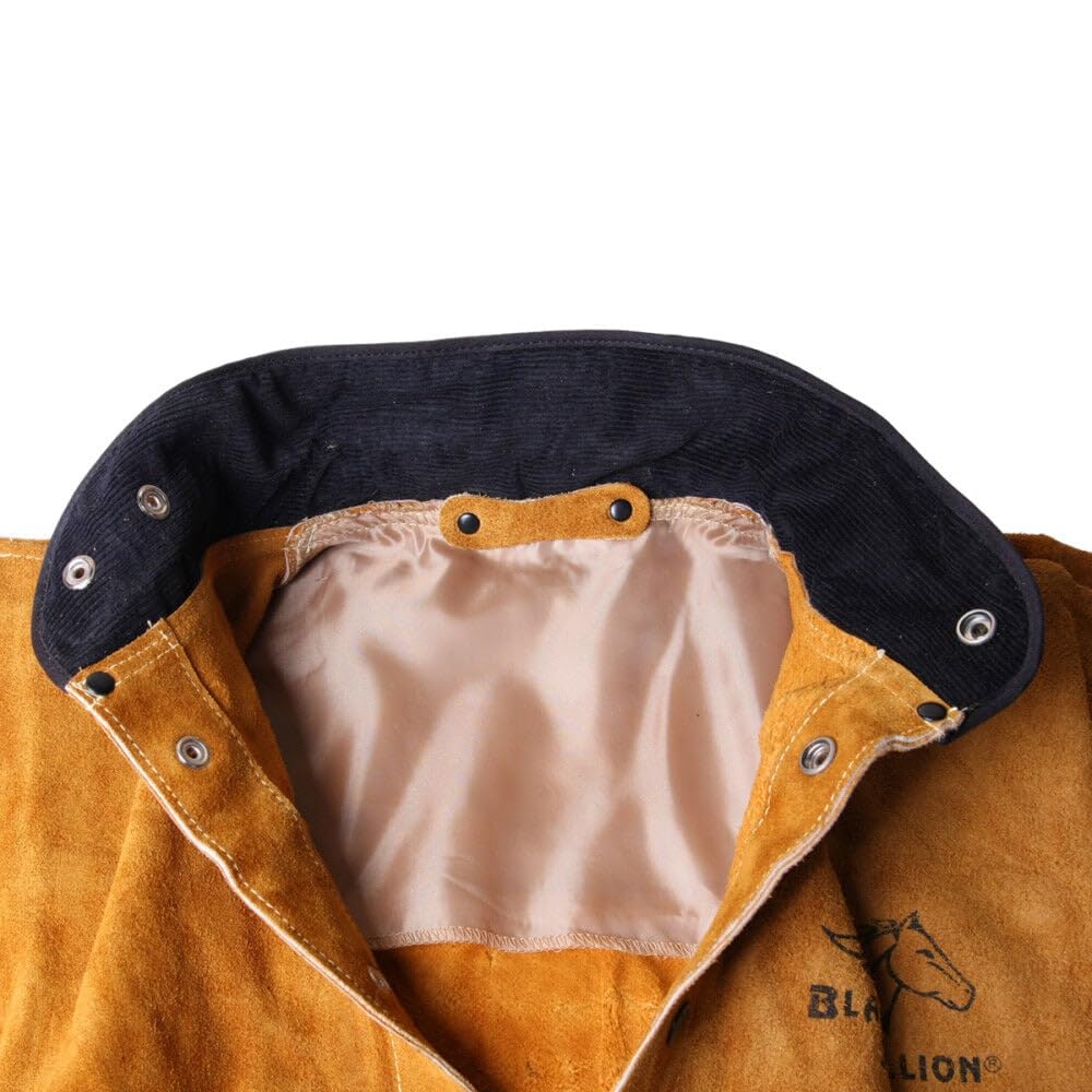 Black Stallion 30WC, X-Large Leather Welding Jacket, 30 inch