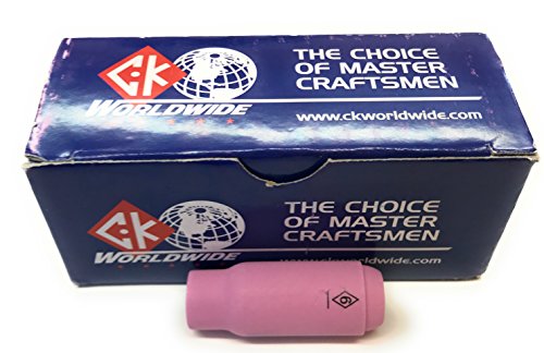 Weldmark by CK Worldwide 10N48 #6 Alumina TIG Nozzle 3/8" 17 18 26 10 Pack
