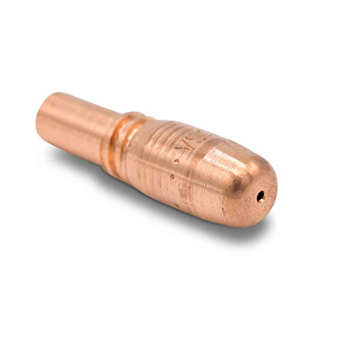 Close-up view of Bernard AccuLoc-S Contact Tip for 0.030" Wire Size by Miller Electric Mfg. - Essential contact tip for improved welding performance.