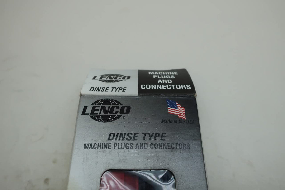 Lenco LDP-50M-Set 50mm Dinse Male Welding Machine Plugs Red Black 2 Pack