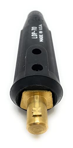Lenco 05313, LDP-70M Black, 50 mm Dinse, Pack of (1)
