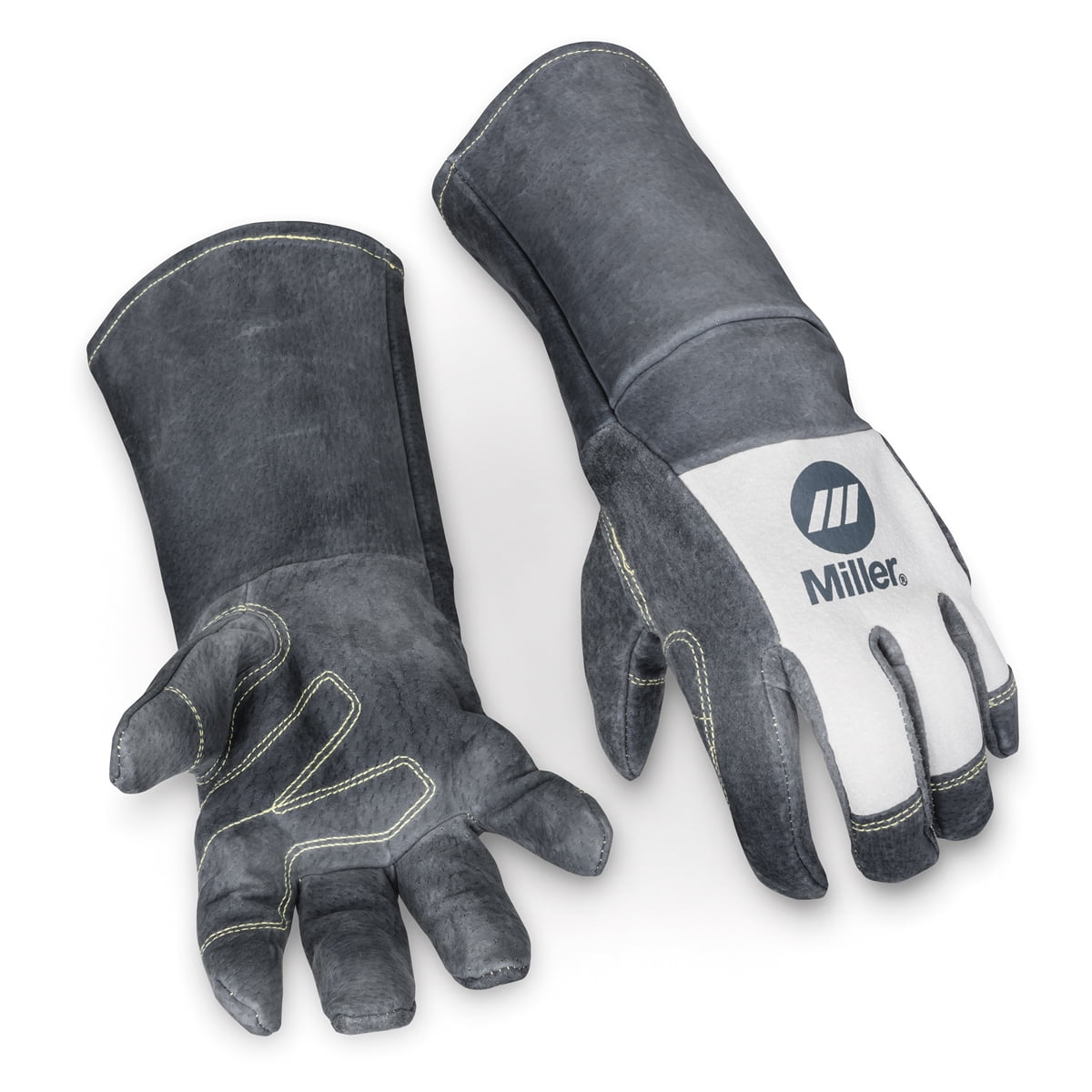 Miller Electric 279876 Classic MIG Welding Gloves, X-Large, Pig Split Leather