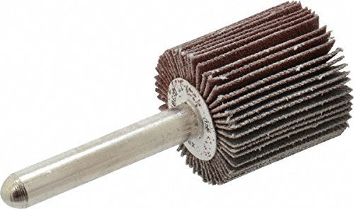 CGW Flap Disc 39910, 1" x 1" x 1/4", Aluminum Oxide, 120 Grit, Pack of (10)
