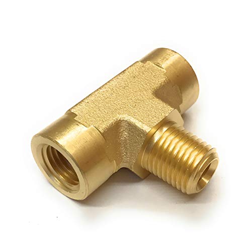 Western Enterprises BMT-4HP, 1/4" NPT Branch Tee, Pack of (1)