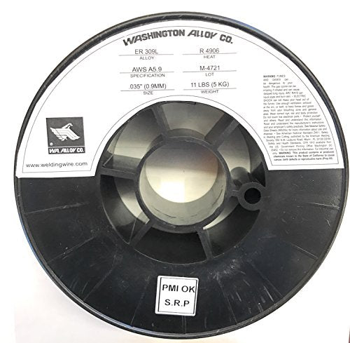 Washington Alloy 11 Lb. Spool Mig Wire 309L Stainless Steel .035 x 11 lb. - High-performance 309L welding wire for superior weld quality.