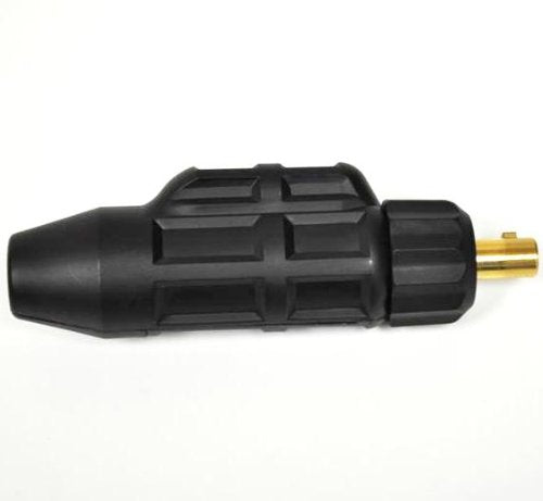 CK Worldwide CK SL2-35M SafeLoc Male Dinse 35M (1/2") Gas-Thru - A high-performance dinse connector for TIG welding.