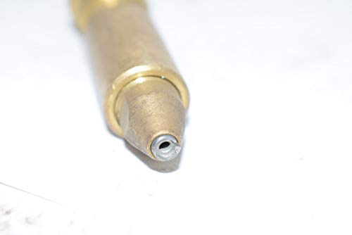 Close-up image of the welding tip of the Tweco Arcair 2035-2111 Heavy Duty Power Pin Assembly, highlighting its precision design for optimal electric transfer in welding.