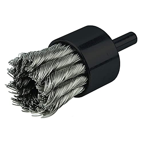 Weiler, 10031, 1-1/8-Inch Stainless Steel Knot Wire END Brush .014-Inch, Pack of (10)