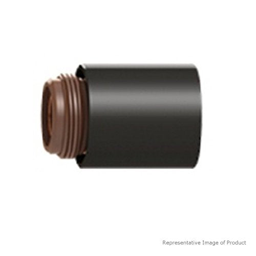Hypertherm Duramax Hyamp 220977 Torch Cap for Powermax 65/85/105/125, featuring a robust construction, designed to enhance plasma cutting efficiency and reliability.