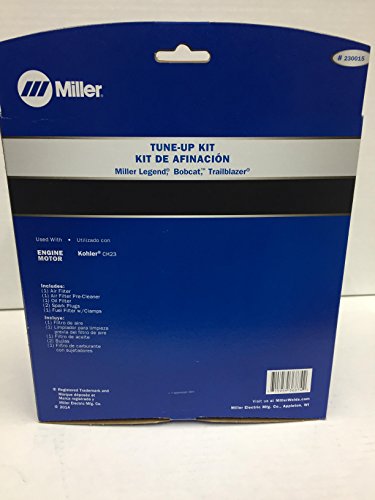 Miller 230015 Tune-Up Filter Kit,Kohler (Ch23) Pkg = by Miller Electric