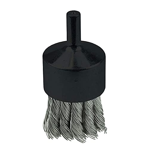 Weiler, 10031, 1-1/8-Inch Stainless Steel Knot Wire END Brush .014-Inch, Pack of (10)