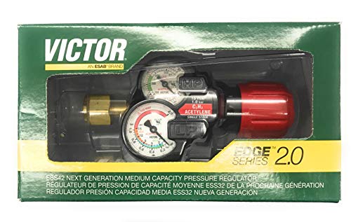 Victor 0781-3629, ESS3 Series Gas Regulator, Acetylene, 2 to 15 psi