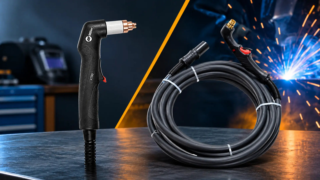 Plasma cutting torch for precision metal cutting