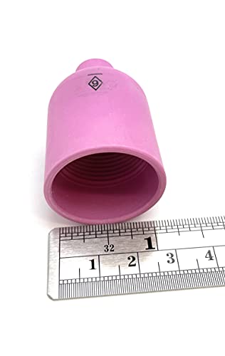 Weldmark CK 57N75 Alumina TIG Nozzle Large Gas Lens 17 18 26 3/8" 10-Pack