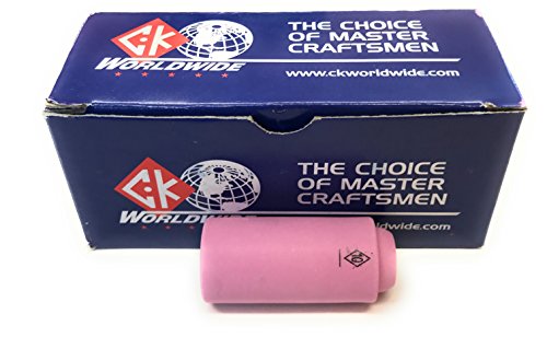 Weldmark By CK Alumina Nozzle For Standard Collet Body Torch # 17,18,26 PK = 10 (10N45 - #10-5/8")