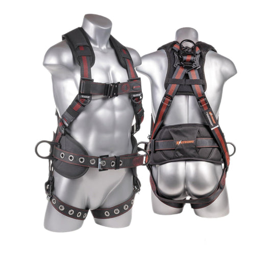 KStrong UFH10332G Kapture 5-Point Full Body Harness ANSI, L-XL