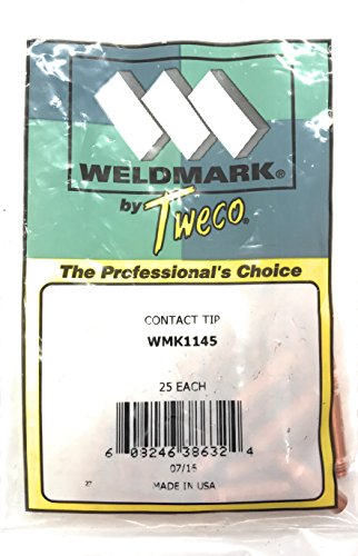 Weldmark By Tweco 11 Series Contact Tip Pk= 25 Tips (11-45 - .045")