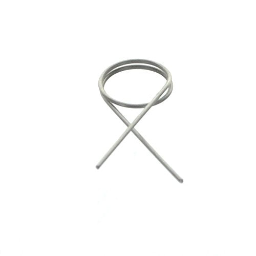 CK Worldwide CK 53N04 wire hose clamp, shown in a coiled shape, part of a pack of 10, ideal for securing hoses.