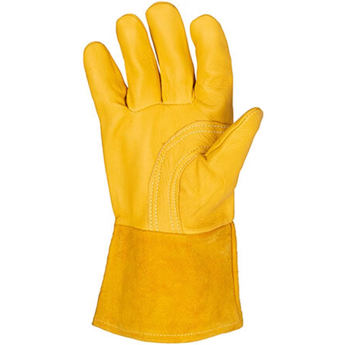 Tillman 42M Medium Brown Top Grain Pigskin MIG Welding Gloves Kevlar Stitch