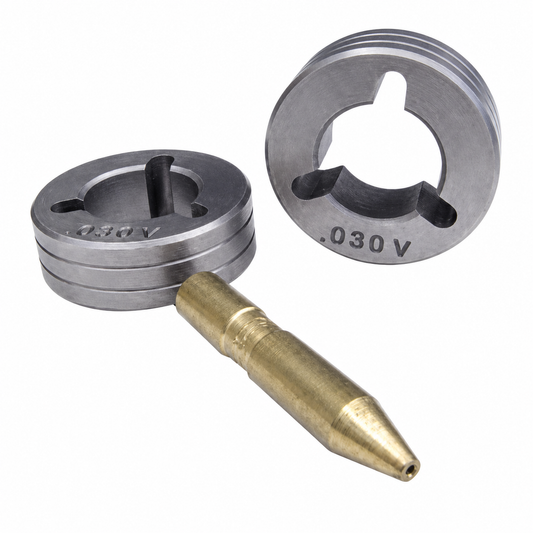 Profax PX079596, Miller Style .045 V-Groove Drive Roll Kit, 2 Roll Set