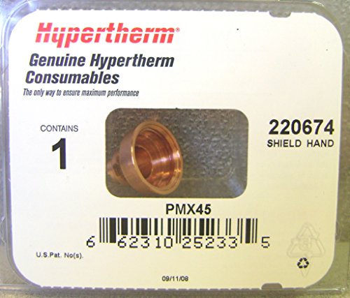 Hypertherm 220674 Hand Cutting Shield, a durable plasma cutting shield designed for safety and efficiency in cutting applications.