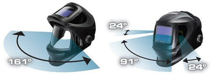 Lincoln Electric K3540-3 Viking 3250D FGS Auto Darkening Welding Helmet - Black