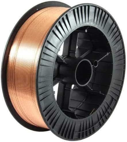 Washington Alloy 33 lb. spool of MIG welding wire 70S-6 mild steel, designed for high-quality porosity-free welds and excellent tensile strength, ideal for challenging welding conditions.