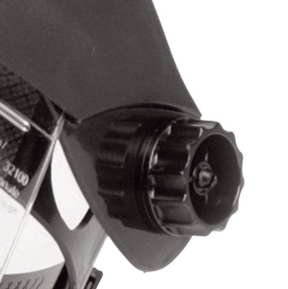 Sellstrom DP4, Face Shield, Clear Anti Fog Polycarbonate Window with Shade 8 Flip Up Visor