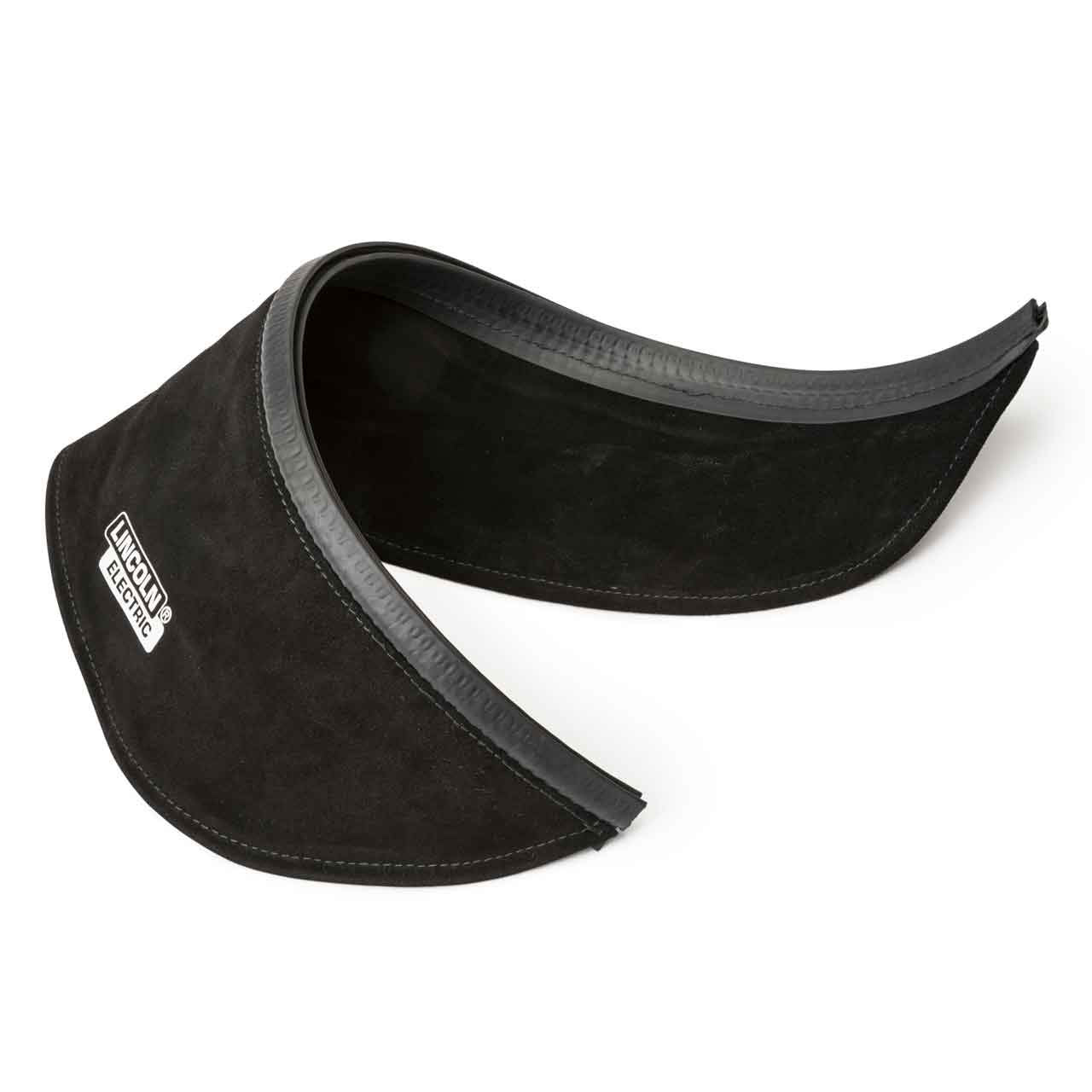 Lincoln Electric KP3729-1, Split Leather Helmet Bib with Press Fit Seal