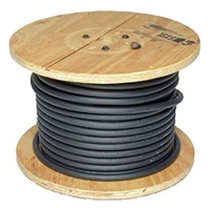 Inweld 2 Gauge Premium Welding Cable 600 Volt - Black - Made in the USA (250 FEET)