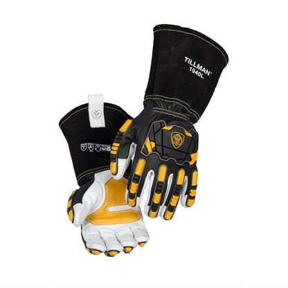Tillman 1940 Impact Welding & Metalworking Glove Goatskin, Large