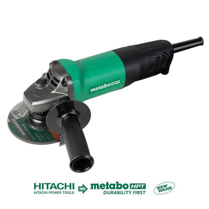 Metabo HPT G12SQ2 4-1/2" Angle Grinder 7.9A 900W Paddle Switch