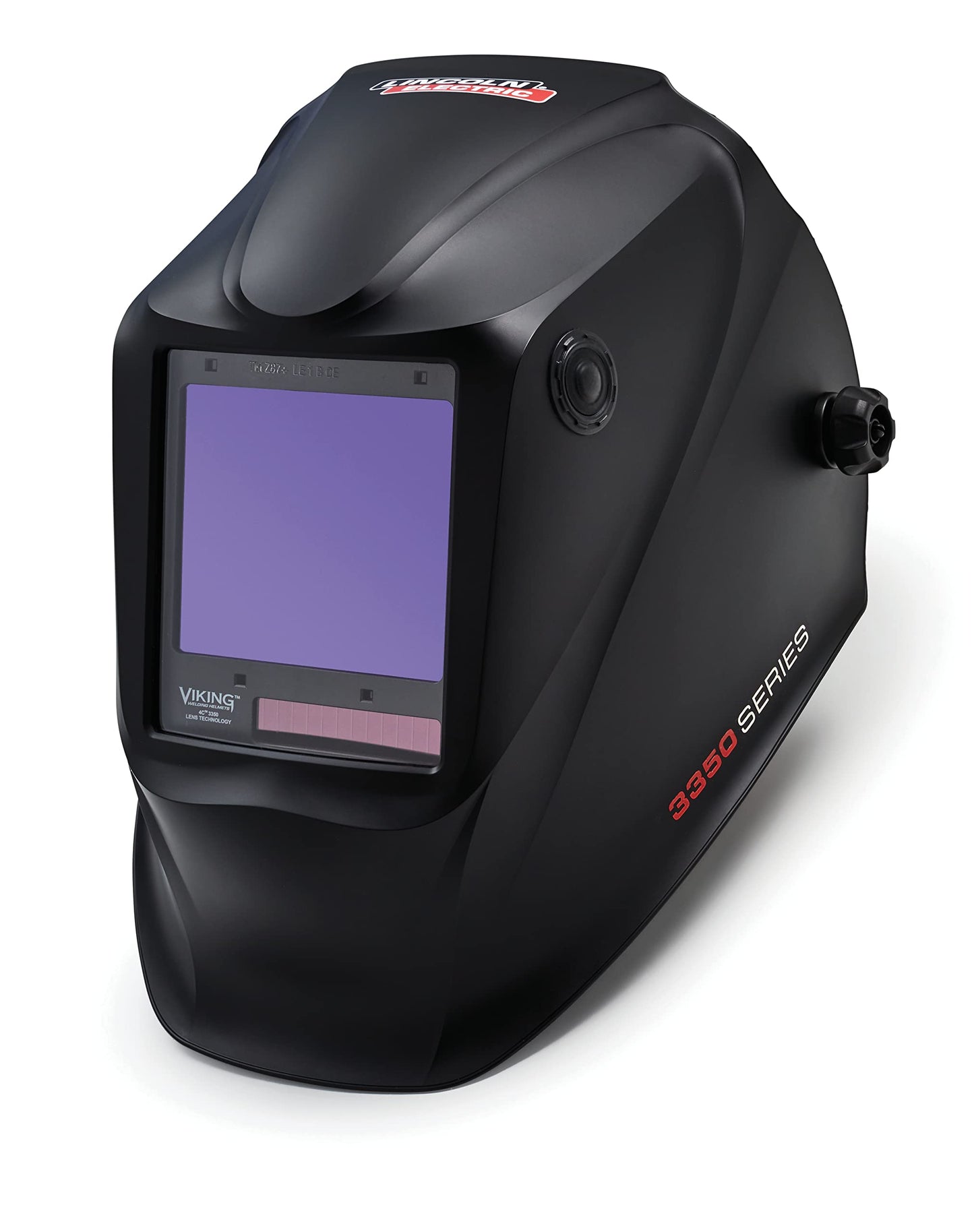 Lincoln Electric K3034-4 VIKING 3350 Auto Darkening Welding Helmet with 4C Lens, Matte Black
