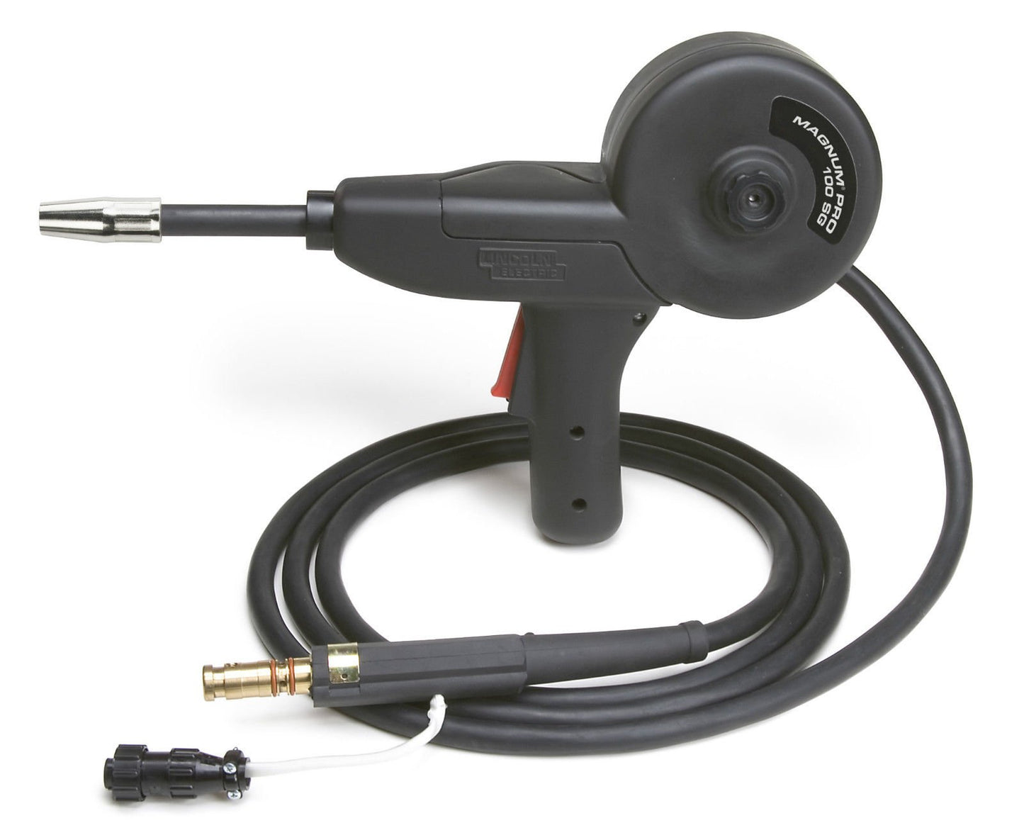 Lincoln Electric Magnum PRO 100SG Spool Gun - for Aluminum MIG Welding - 4 Pin, 10 FT Cable - K3269-1