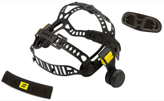 ESAB Sentinel A60 Halo Headgear showcasing advanced design for optimal comfort and protection, perfect for welders and fabricators.