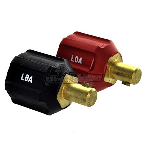 Lenco 05335 LDA set by Lenco Marine displaying the Lenco LC40 male connector compatible with Dinse style.