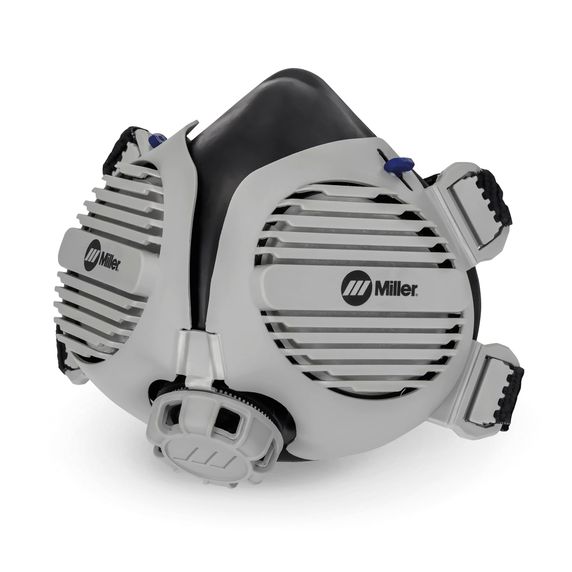Miller 295274 LPR-100 Gen. II Half Mask Respirator designed for p-100 nuisance organic vapor relief, featuring low-profile ergonomic design and advanced filter technology.