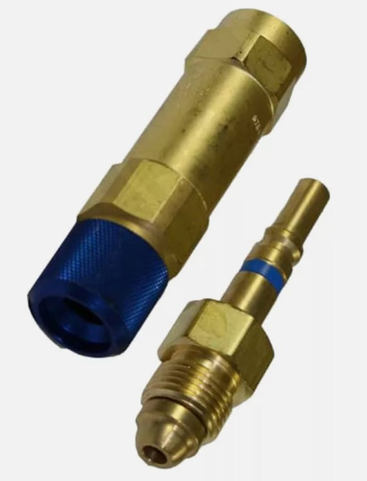 Western Enterprises QDB34, Quick Connect for Inert gas, Machine to Hose, 1 Set
