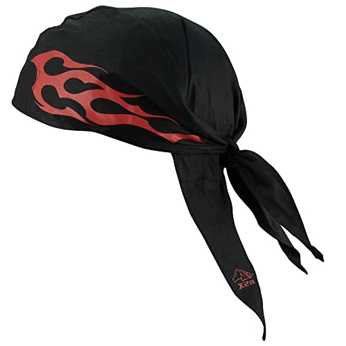 Black Stallion BC5D-BK, Firerag Fr Doo Rag, Pack of (1)