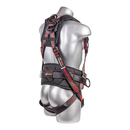 KStrong UFH10332G Kapture 5-Point Full Body Harness ANSI, L-XL